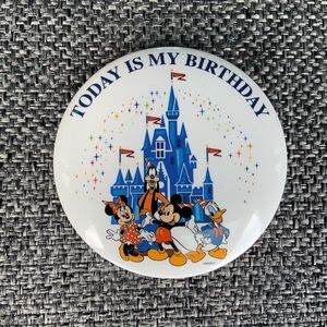 Disney World Today Is My Birthday Button